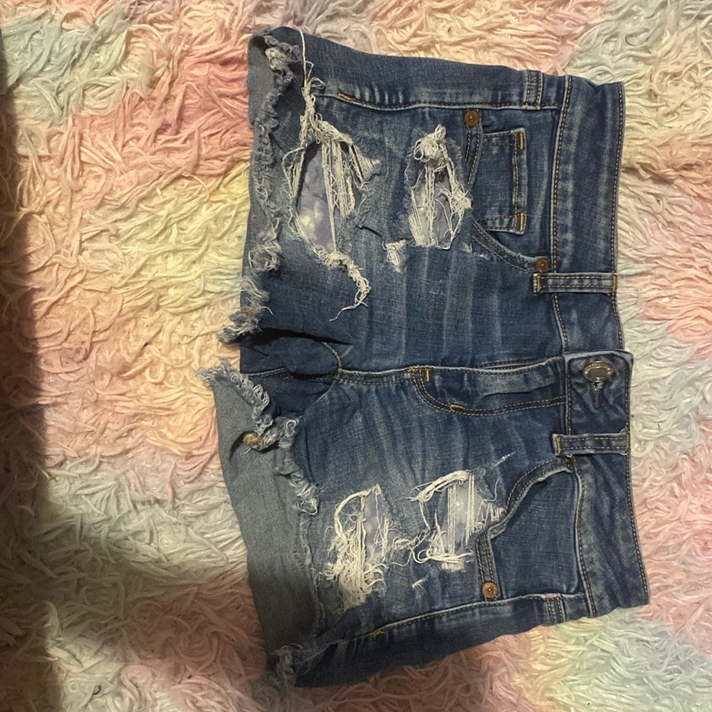 American eagle jean shorts